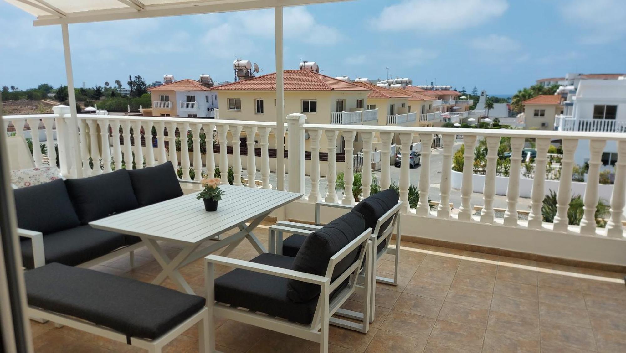 Nissi Golden Sands Sea View 2 Bedroom Apartment 圣纳帕 外观 照片